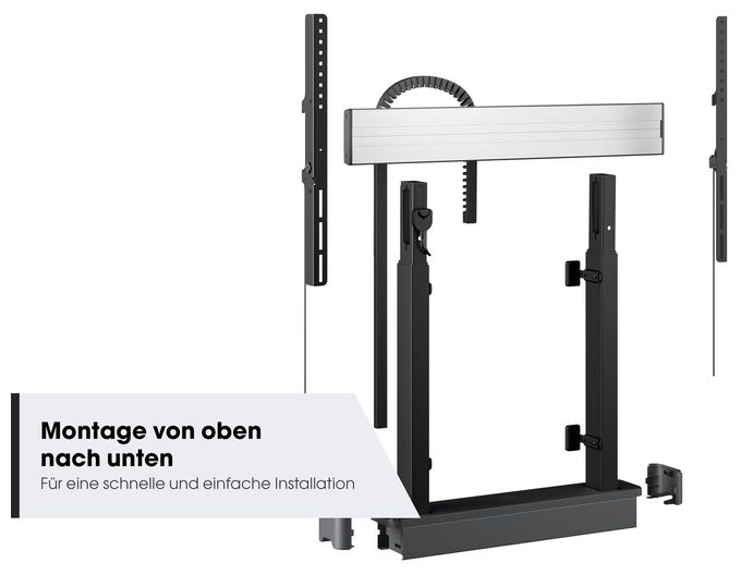 RISE 2005B Motorisierter Display-Boden-Wand-Lift 