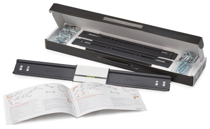 Wand Halterung 0° bis 139,7 cm (55") 25 kg Thin 405 flache 