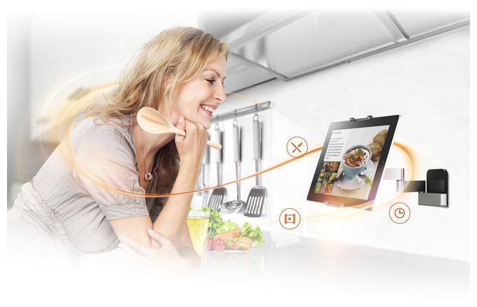 TMS 1030 – Paket mit flexiblen Tablet-Halterungen 