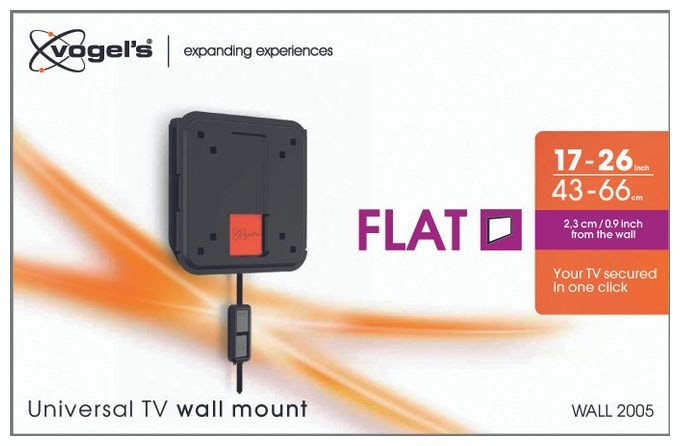 Wand Halterung bis 66 cm (26") 20 kg Wall 2005 