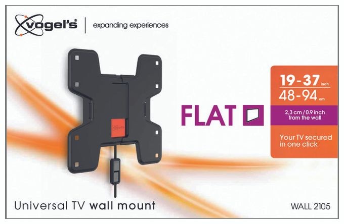 Wand Halterung bis 101,6 cm (40") 20 kg Wall 2105 