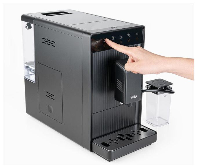 Nespresso Kapselmaschine 1,5 l  EMA1B-TCM19 Volo Automatic (Schwarz) 
