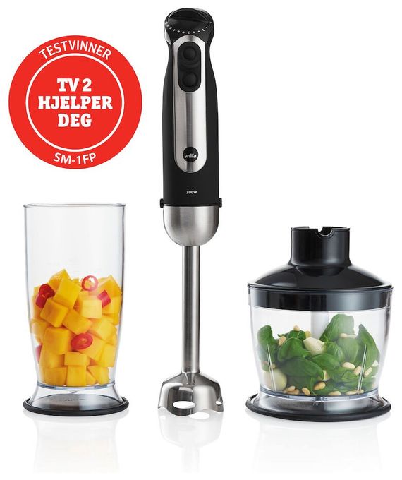 Stabmixer 700 W  Essential Set (Schwarz, Silber) 