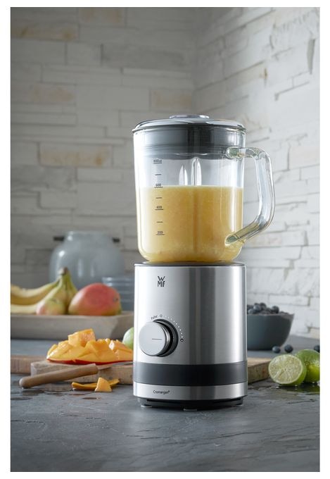 0,8 l Standmixer 5 Geschwindigkeiten 400 W (Schwarz, Edelstahl, Transparent) KÜCHENminis 