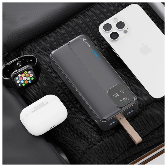 27000 mAh Powerbank USB Typ-C  Rapid (Schwarz) 