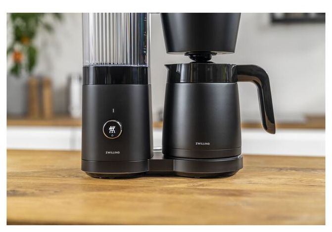 10 Tassen Thermo Filterkaffeemaschine 1,2 l  Enfinigy (Schwarz) 