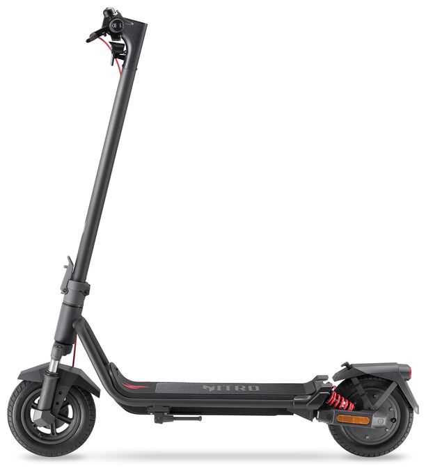 350 W E-Scooter 7,65 Ah bis 40 km Reichweite 19,2 kg  NES033 (Schwarz) 