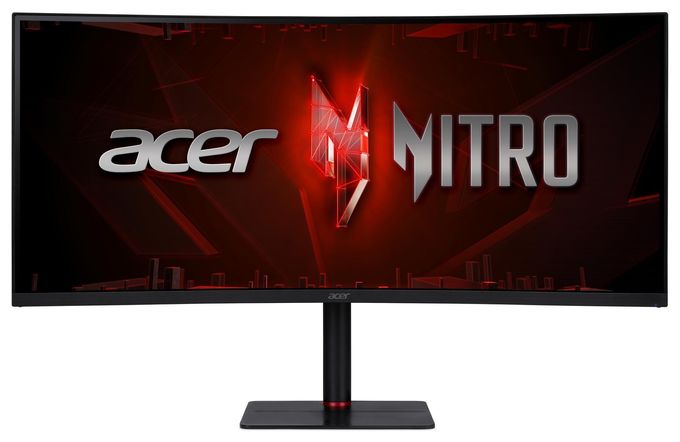 Monitor 86,4 cm (34 Zoll) 21:9 0,5 ms 250 cd/m²  Nitro XV345CURX0BMIIPPHX (Schwarz) 