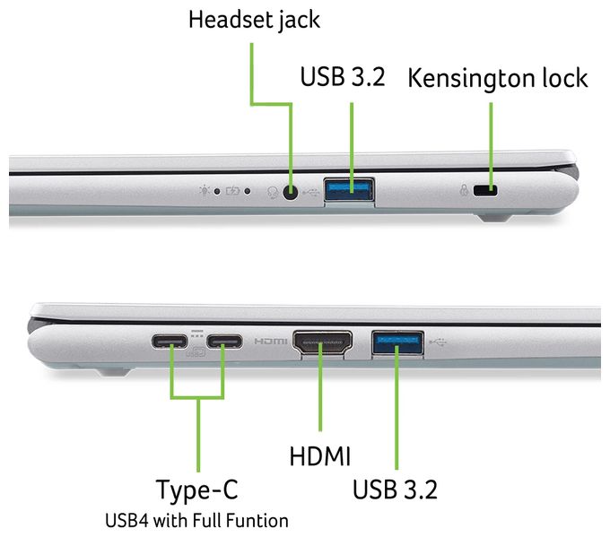 Notebook Aspire Go 16 AG16-71P AG16-71P-30GP 