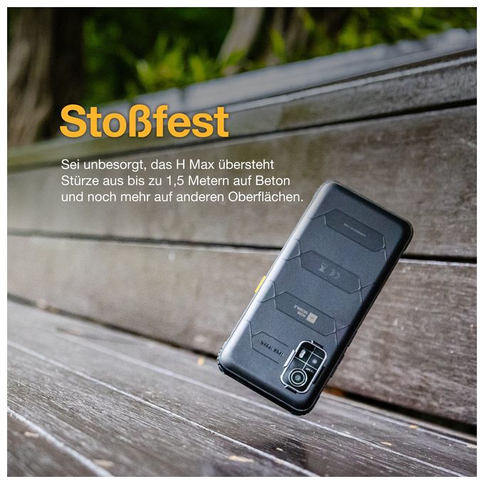 128 GB 4G Smartphone 16,7 cm (6.5 Zoll) 1,6 GHz Android 13 MP Dual Kamera Dual Sim WiFi 5  H Max (Schwarz) 