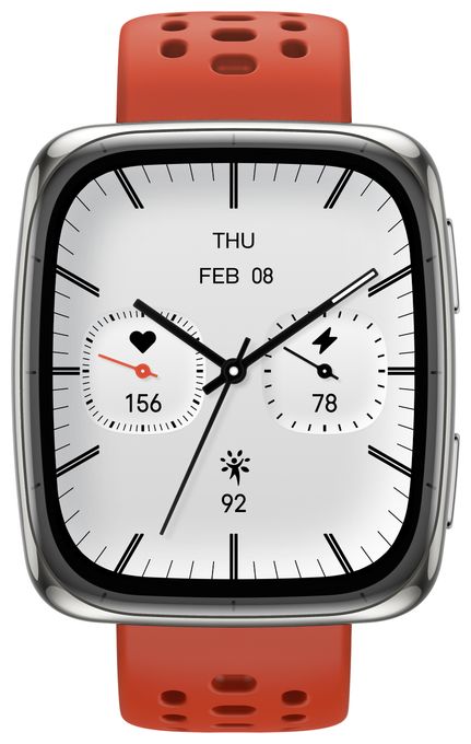 Digital Smartwatch Rechteckig 341 ppi  Active 2 (Edelstahl) 