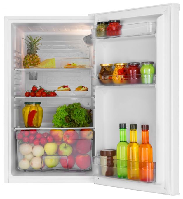 91 l Tischkühlschrank EEK: E 85 kWh Jahr  VKS351155W (Weiß) 