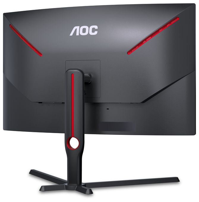 Quad HD Monitor 80 cm (31.5 Zoll) 16:9 4 ms 300 cd/m²  CQ32G3SU/BK (Schwarz, Rot) 