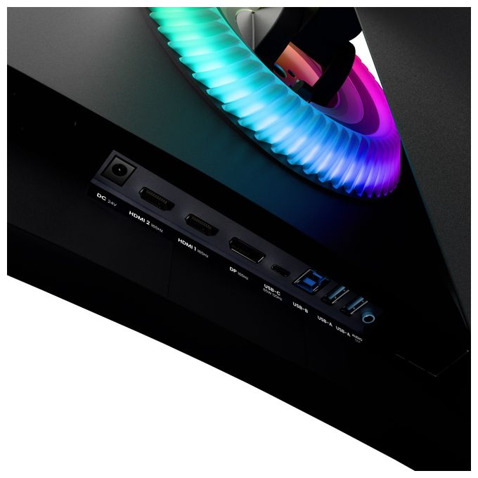 Quad HD Monitor 124,5 cm (49 Zoll) 32:9 4 ms 350 cd/m²  Nova Curved (Schwarz) 