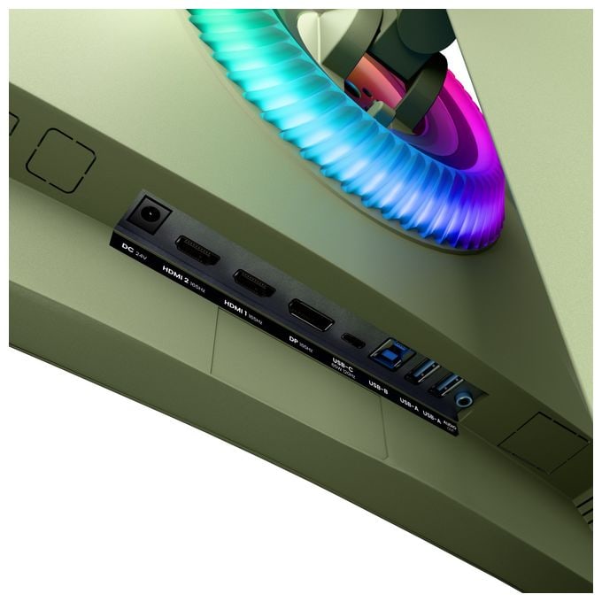 Quad HD Monitor 124,5 cm (49 Zoll) 32:9 4 ms 350 cd/m²  Nova Curved (Grün) 