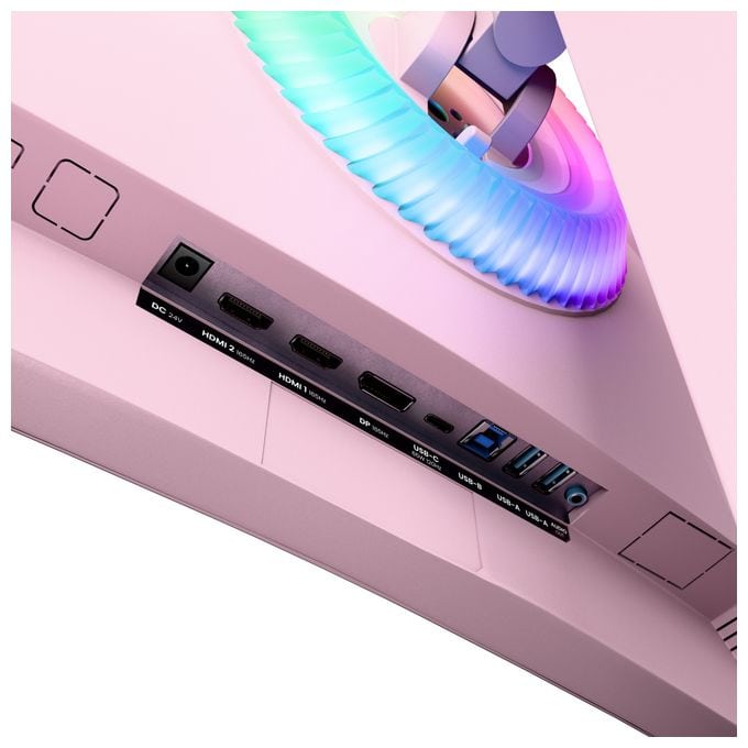 Quad HD Monitor 124,5 cm (49 Zoll) 32:9 4 ms 350 cd/m²  Nova Curved (Pink) 