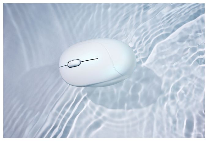2400 DPI Haus Maus Optisch  Fragrance Mouse MD101 (Weiß) 