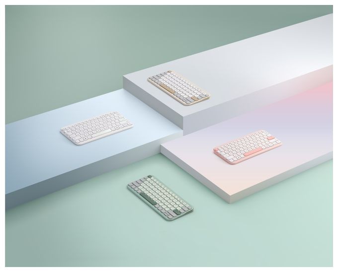 Home Tastatur Bluetooth  KW100 (Weiß) 