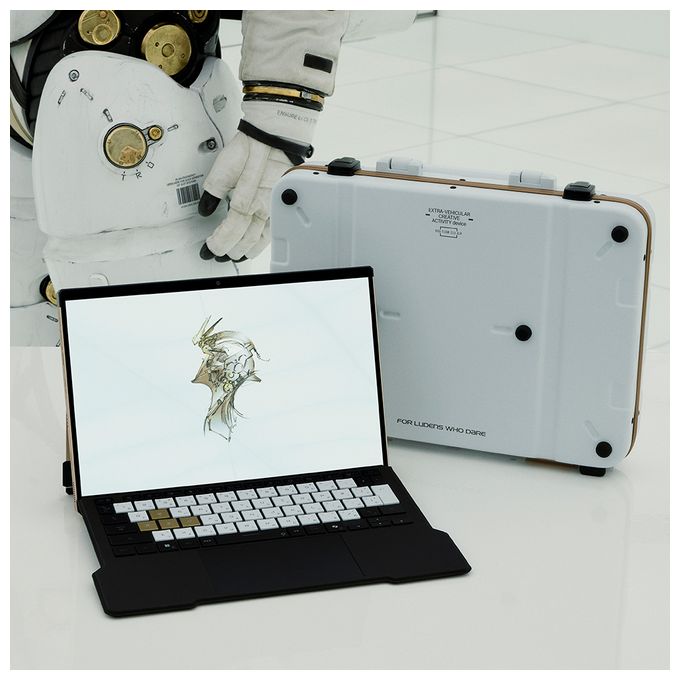 WQXGA Notebook 34 cm (13.4") 2560 x 1600 Pixel 1 TB SSD Windows 11 Home AMD Ryzen AI Max+ max. 5,1 GHz (Schwarz, Weiß, Gold) ROG Flow Z13 GZ302EAC-RU178W 