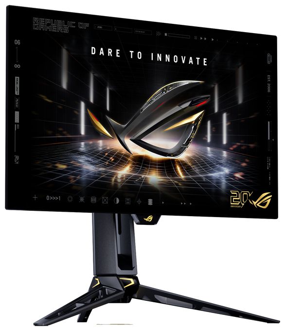 Quad HD Monitor 67,3 cm (26.5 Zoll) 16:9 0,02 ms  ROG Swift OLED PG27AQWP-G EDITION 20 (Schwarz) 