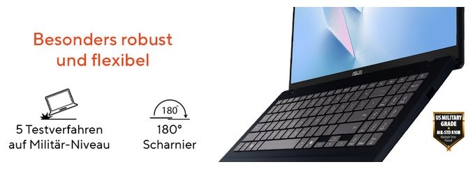 WUXGA Notebook 40,6 cm (16 Zoll) 1920 x 1200 Pixel 1 TB SSD Windows 11 Home AMD Ryzen 5 max. 4,5 GHz  Vivobook M1607KA-MB172W Copilot+ PC (Silber) 