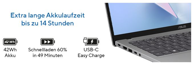WUXGA Notebook 40,6 cm (16 Zoll) 1920 x 1200 Pixel 512 GB SSD Windows 11 Home Intel Core Ultra 5 max. 4,9 GHz  Vivobook X1607CA-MB045W (Blau) 