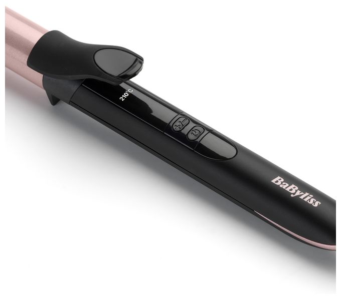 Lockenstab (Schwarz, Rosa-Goldfarben) C451E Curling Tong 