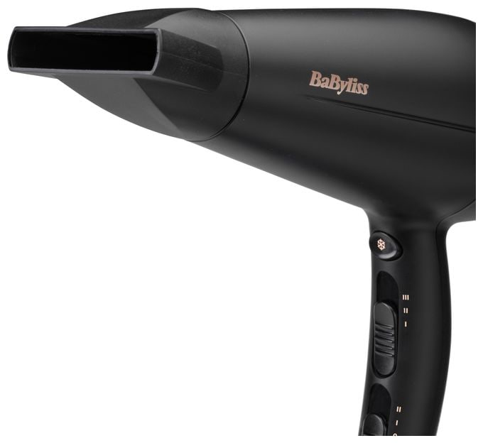 Haartrockner 2200 W  D570DE Turbo Shine 2200 (Schwarz) 