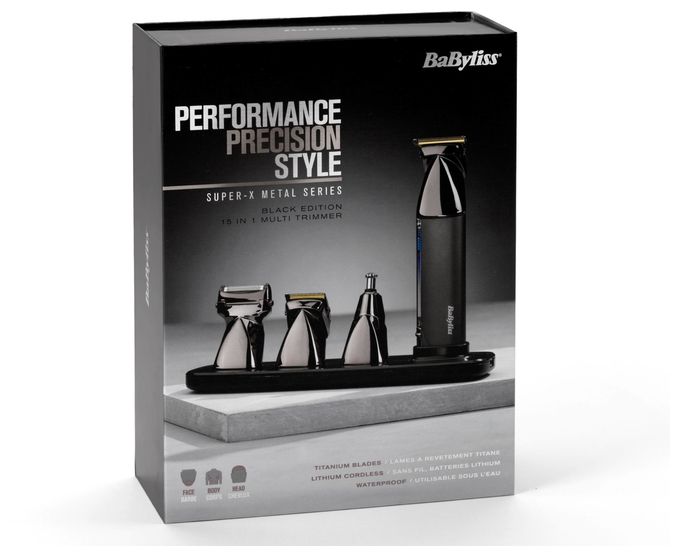 Haarschneider Batterie/Akku MT991E Super-X Metal Black Edition 