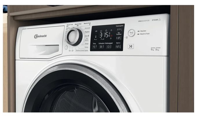 9 kg 6 kg Waschtrockner 1400 U/min WATK Sense 9641N 
