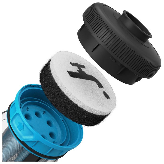 Handstaubsauger Beutellos bis 55 min Laufzeit 20 V (Schwarz, Transparent, Weiß) BHFEB520D1 