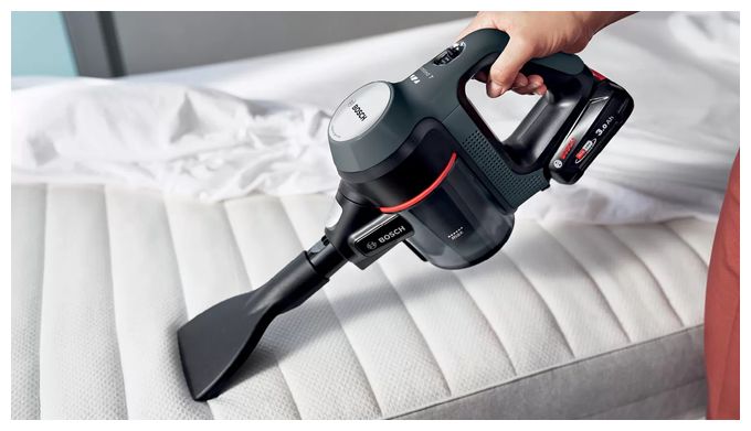 Handstaubsauger Beutellos bis 80 min Laufzeit 18 V Hygienefilter  Unlimited 7 BBS712A (Graphit) 