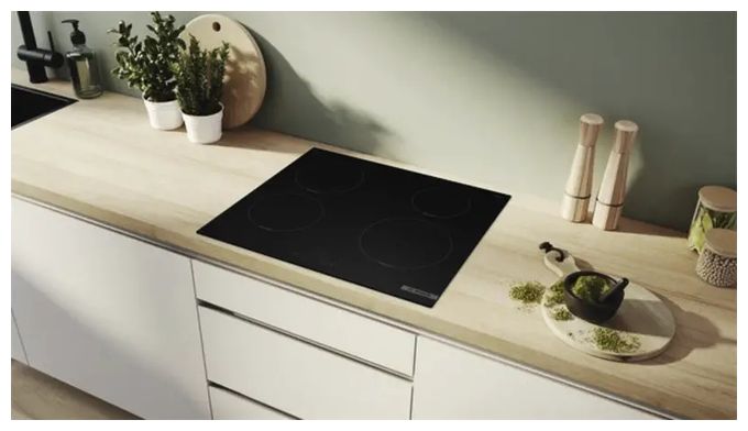 Herdset groß AutoClean Hydrolytisch mit 60 cm Induktions Kochfeld HBD474BM6 (HBA571BB3 + PIE61ABB5E) 