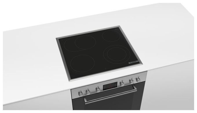 Herdset groß AutoClean mit 60 cm Glaskeramik Kochfeld HND611LS67 (HEB517BB3 + NKN645GA2E) 