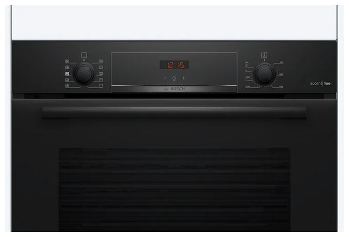 Einbaubackofen groß AutoClean (Anthrazit) Serie 4 HQA4340B3 