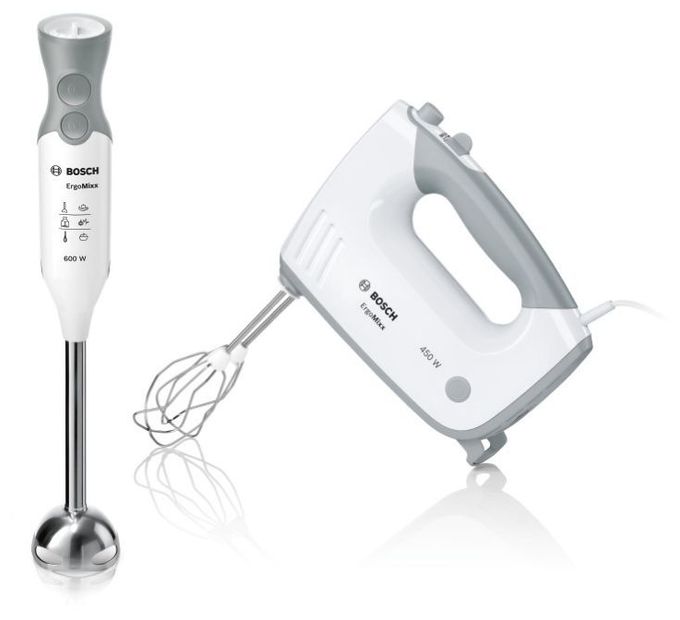 Standmixer 450 W 5 Stufen  MFQ36460 ErgoMixx inkl. Rührschüssel (Weiß) 
