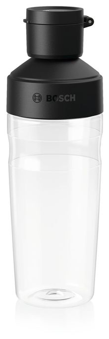 Tritan (Schwarz, Transparent) MMZV0BT1 VitaMaxx Trinkflasche 
