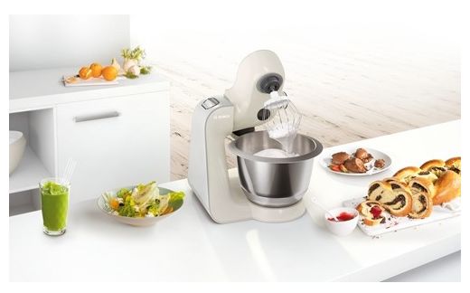 1000 W Küchenmaschine 3,9 l (Grau, Edelstahl, Weiß) MUM58L20 