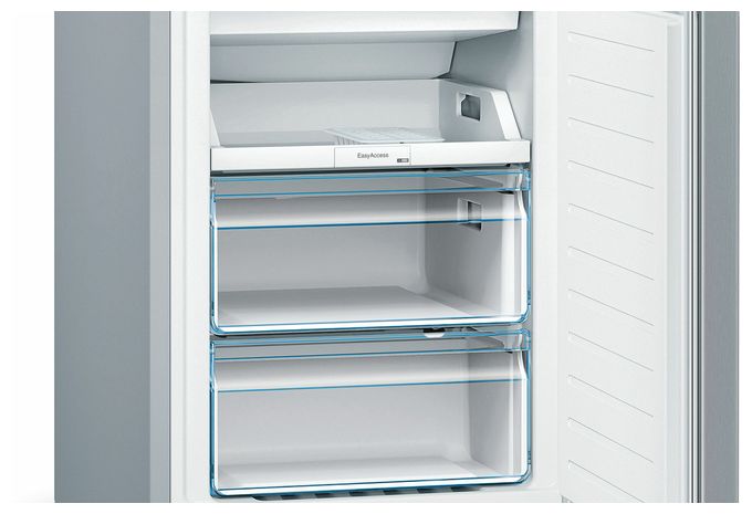 216 l / 89 l Kühl-Gefrierkombi freistehend NoFrost 239 kWh Jahr  Serie 2 KGN36NLEA (Edelstahl) 