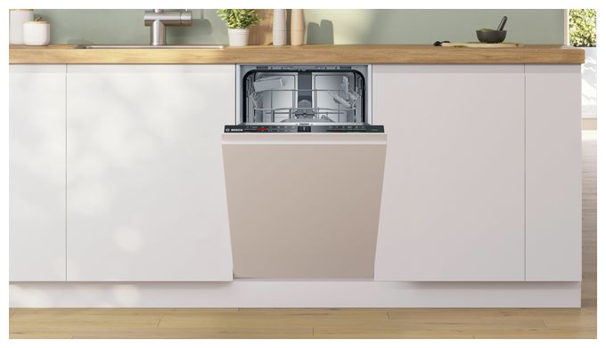 45 cm Geschirrspüler vollintegriert (ohne Front) Leise 10 Maßgedecke aquaStop Funktion Wärmetauscher Serie 2 SPV2HKX42E 