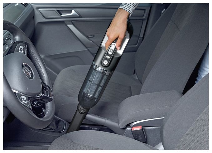 Handstaubsauger Beutellos bis 50 min Laufzeit 21,6 V  Serie 4 BBH32101 Flexxo (Schwarz) 