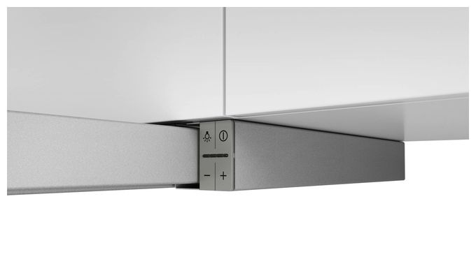 Abluft/Umluft Dunstabzugshaube/Esse Decke 60 cm (Silber) Serie 4 DFM064A52 