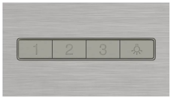 Abluft/Umluft Dunstabzugshaube/Esse Wand 60 cm (Metallisch) Serie 4 DWB65CC30 