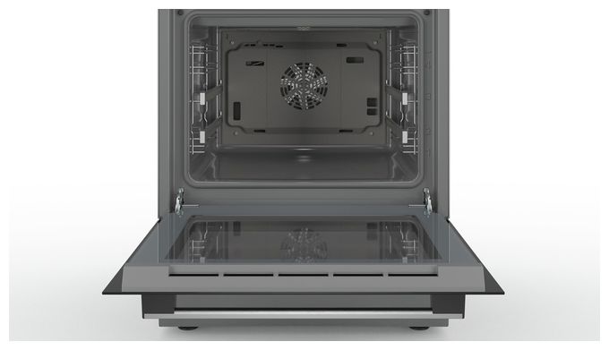 Freistehender Herd Elektro normal Variabler Doppelgrill 7 Beheizungsarten mit Glaskeramik Kochfeld Serie 4 HKR39C250 
