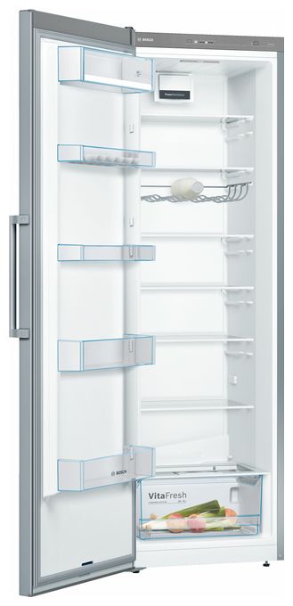 346 l / 346 l Kühlschrank freistehend EEK: E 116 kWh Jahr NoFrost  Serie 4 KSV36VLEP (Edelstahl) 