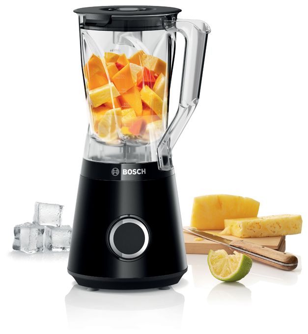 1,5 l Standmixer 2 Geschwindigkeiten 1200 W  Serie 4 MMB6141B VitaPower (Schwarz) 