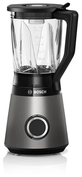 1,5 l Standmixer 2 Geschwindigkeiten 1200 W  Serie 4 MMB6172SN VitaPower (Schwarz, Edelstahl) 