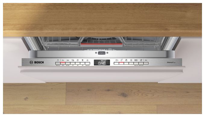 60 cm Geschirrspüler vollintegriert (ohne Front) Leise 14 Maßgedecke aquaStop Funktion Serie 4 SMV4EVX08E 