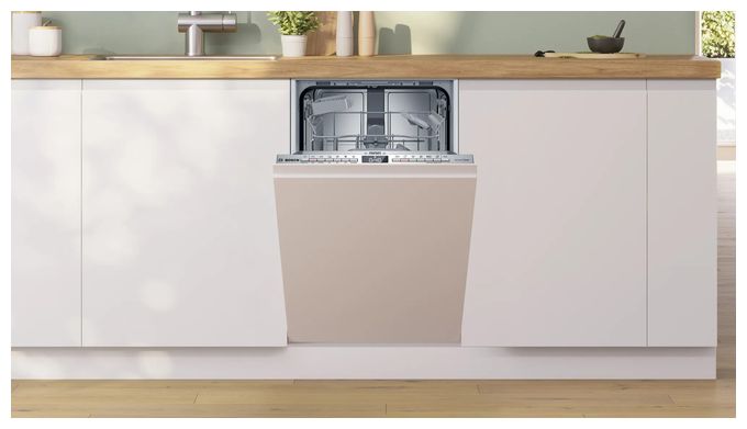 45 cm Geschirrspüler vollintegriert (ohne Front) leise 10 Maßgedecke aquaStop Funktion Wärmetauscher Serie 4 SPH4HL801E 