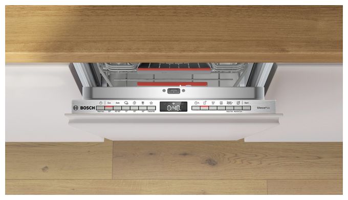45 cm Geschirrspüler vollintegriert (ohne Front) Leise 10 Maßgedecke aquaStop Funktion Wärmetauscher Serie 4 SPV4HMX49E 